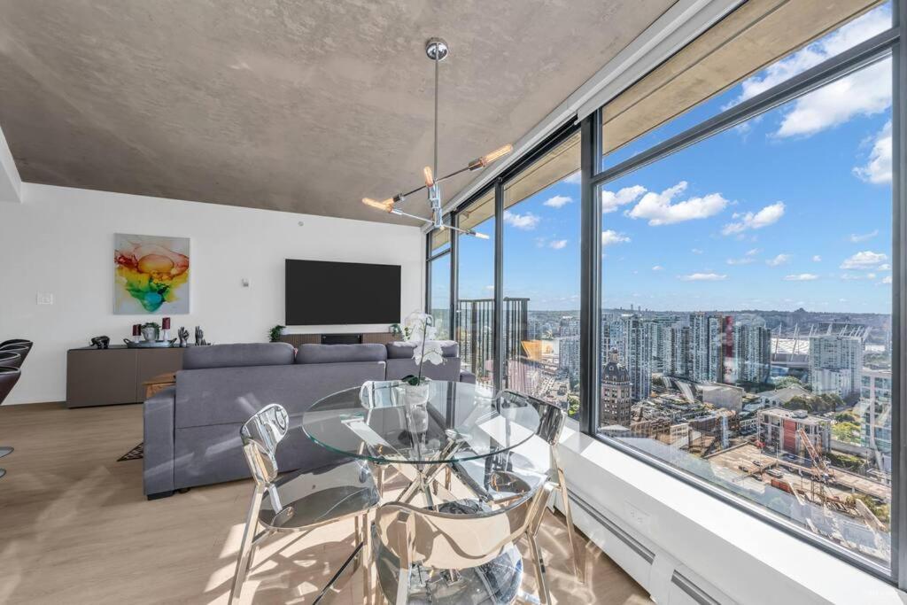 Skyview, 40Th Floor! 2Br Condo In Downtown Vancouver Exteriér fotografie