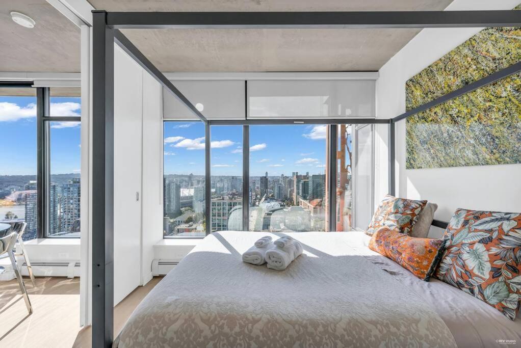 Skyview, 40Th Floor! 2Br Condo In Downtown Vancouver Exteriér fotografie